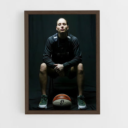 ap-sue bird-2 cadre Bois foncé