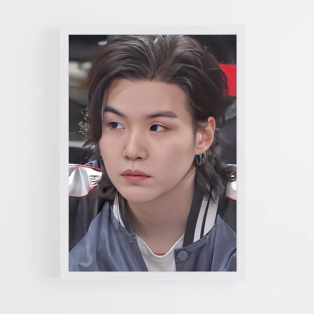 ap-suga bts-3 cadre Blanc