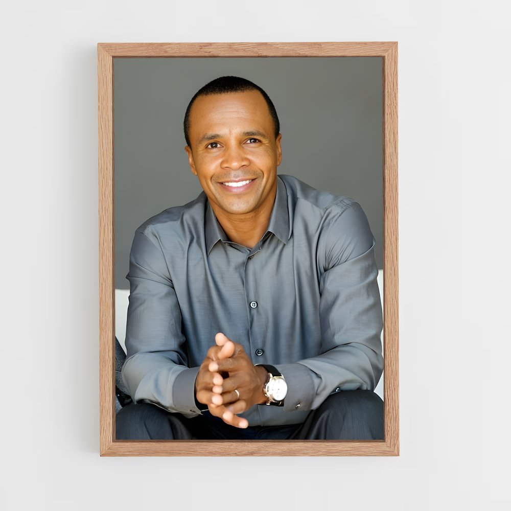ap-sugar ray leonard-3 cadre Bois clair