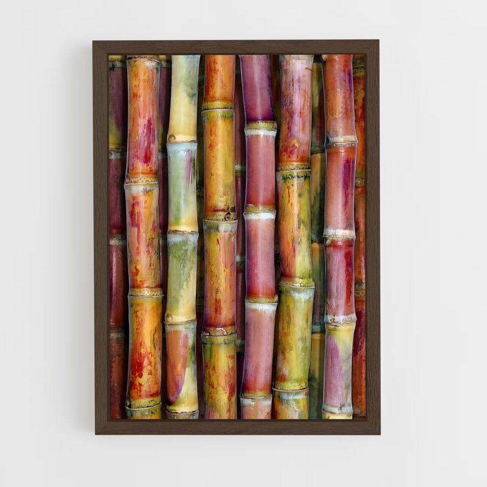 ap-sugarcane-12 cadre Bois foncé