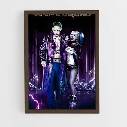 ap-suicide squad-12 cadre Bois foncé