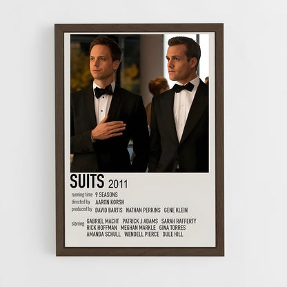 ap-suits-1 cadre Bois foncé
