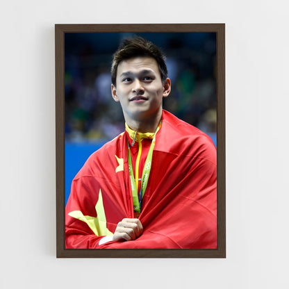 ap-sun yang-1 cadre Bois foncé