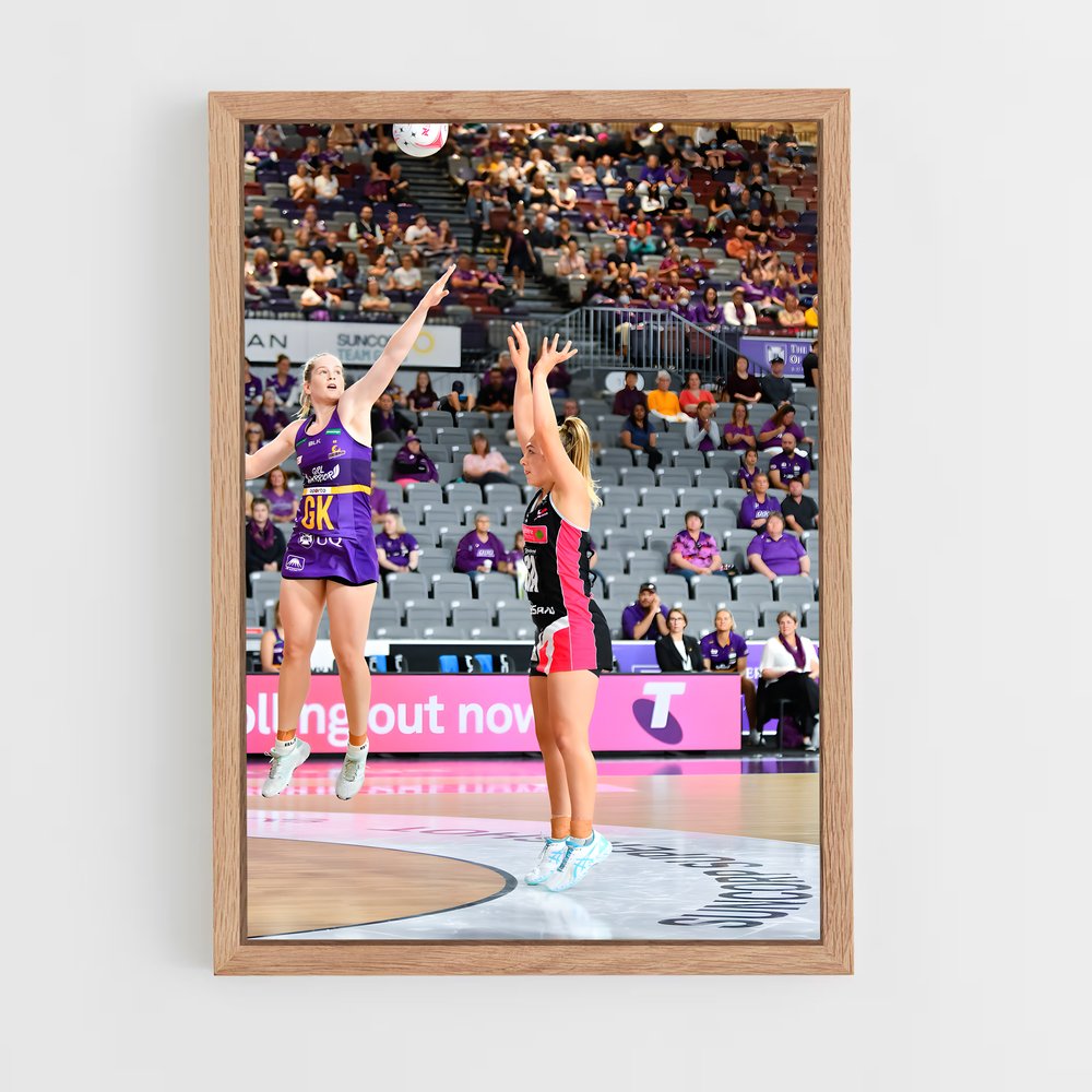ap-suncorp super netball-3 cadre Bois clair