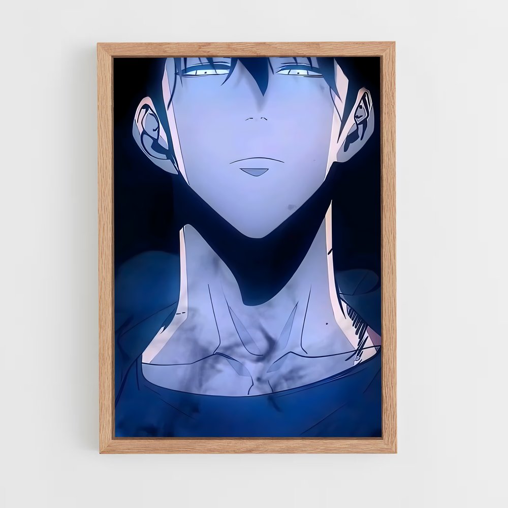 ap-sung jin woo-2 cadre Bois clair