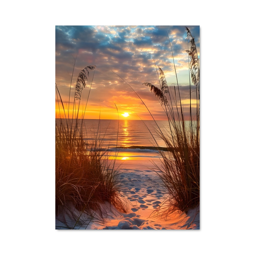 Poster Serenité Côtière