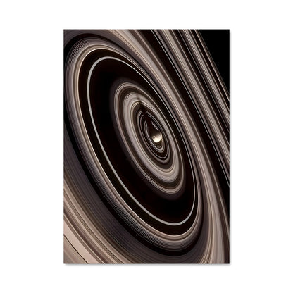 Poster Anneaux de Saturne