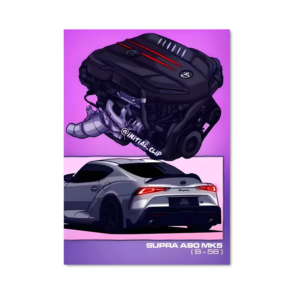 Poster V8 Powerhouse