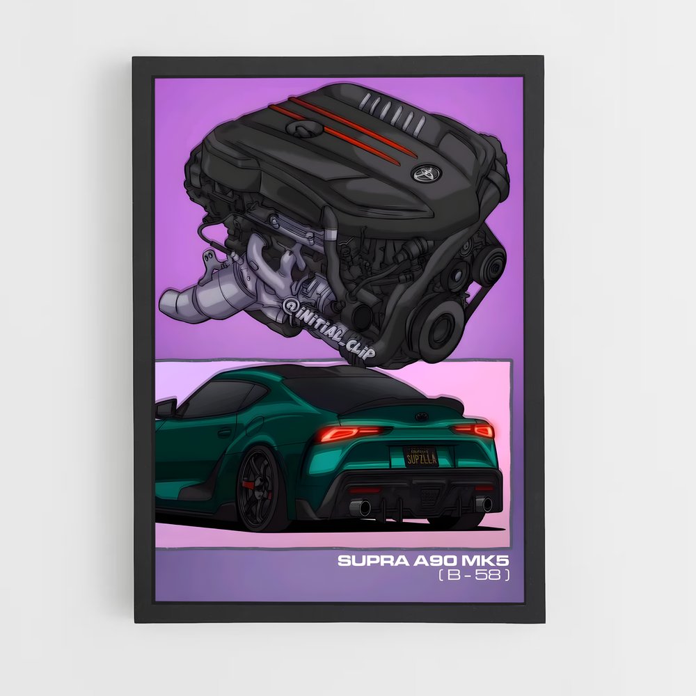 ap-supra mk5 a90-3 cadre Noir