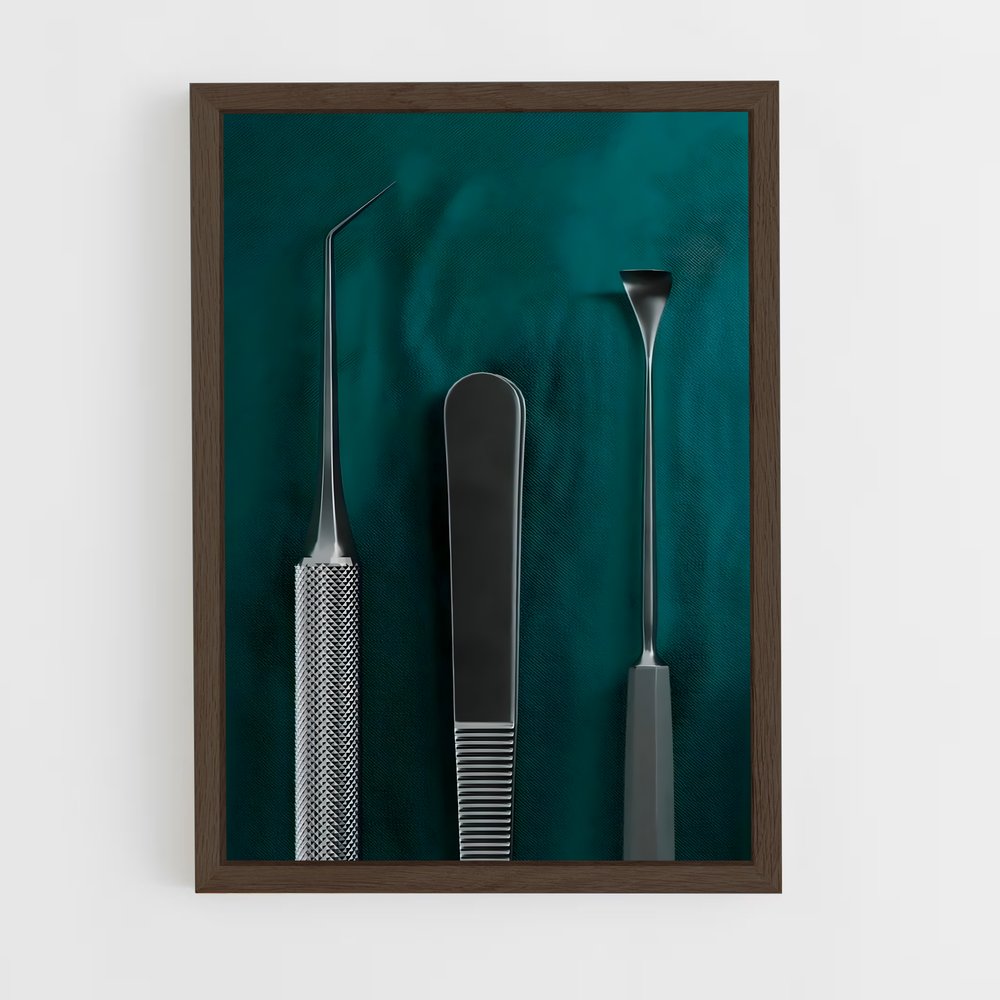 ap-surgical instruments-3 cadre Bois foncé