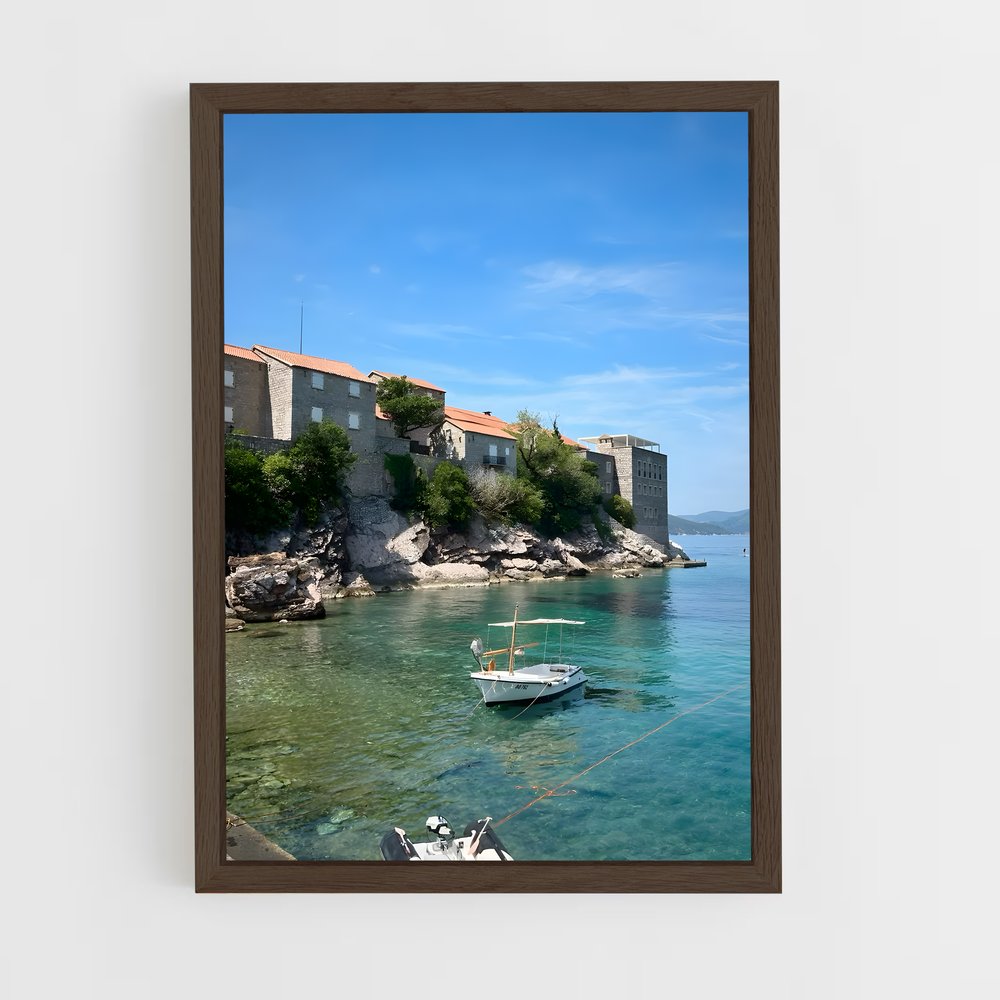ap-sveti stefan-2 cadre Bois foncé
