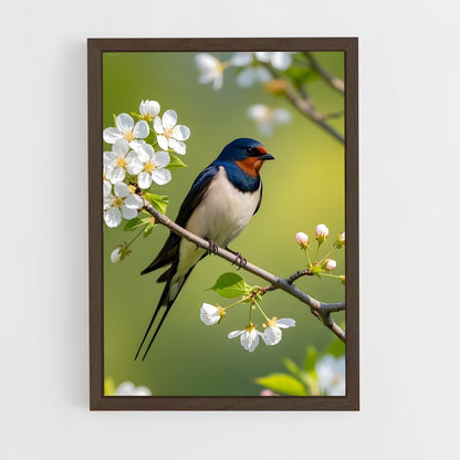 ap-swallow-2 cadre Bois foncé