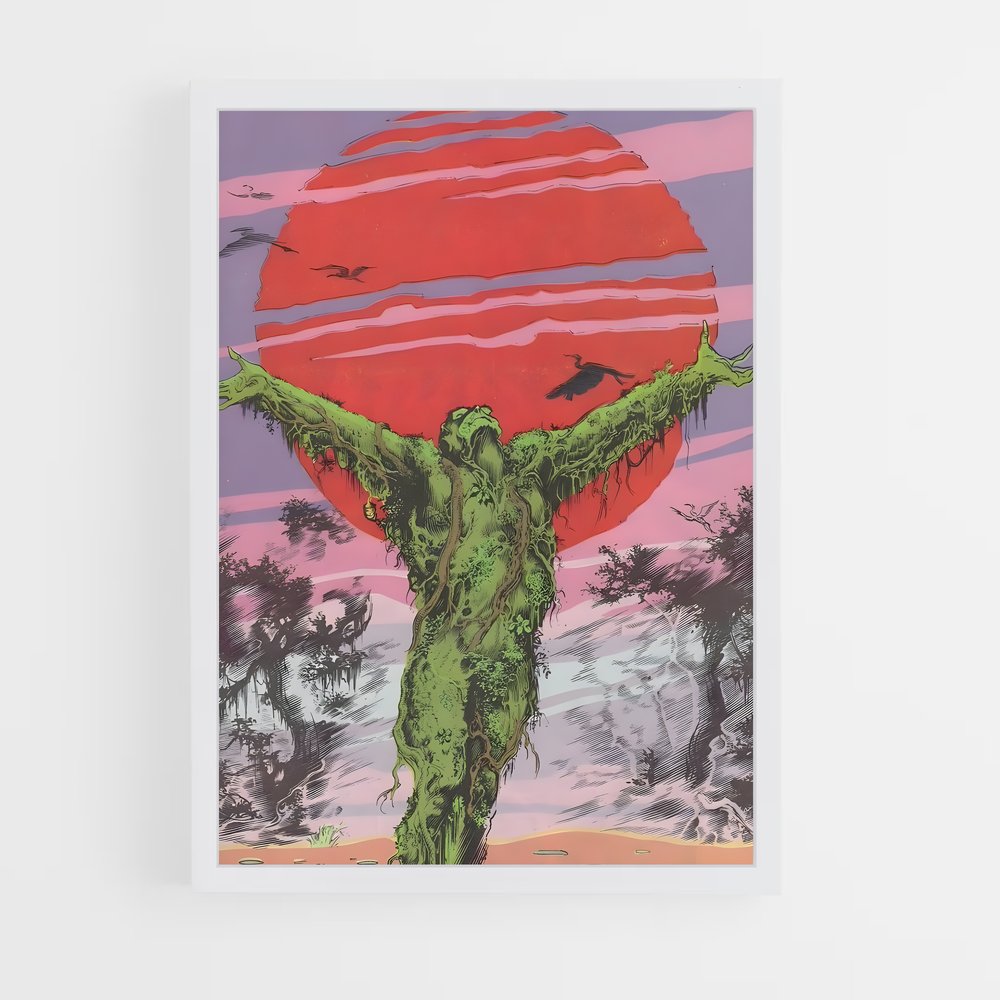 ap-swamp thing-3 cadre Blanc
