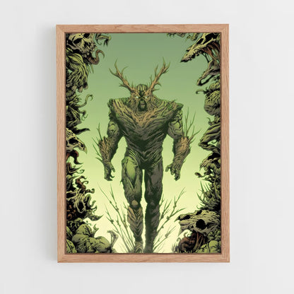 ap-swamp thing-7 cadre Bois clair