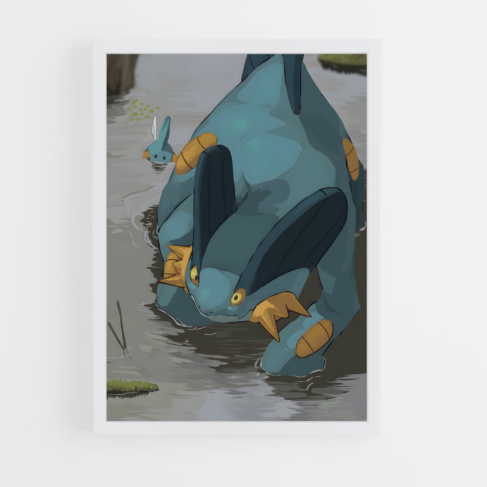 ap-swampert-1 cadre Blanc