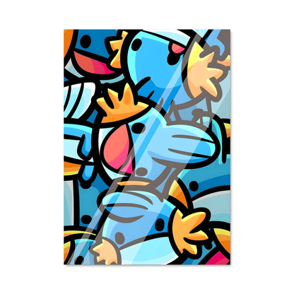 Poster Aquatique Éclatant