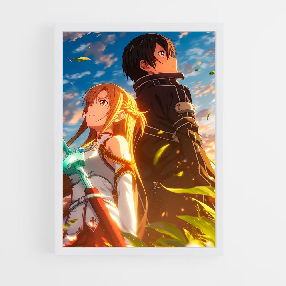 ap-sword art online-15 cadre Blanc