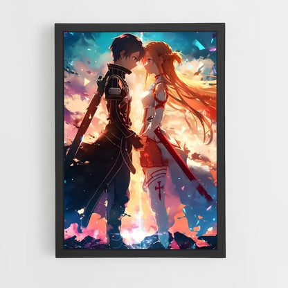 ap-sword art online-16 cadre Noir