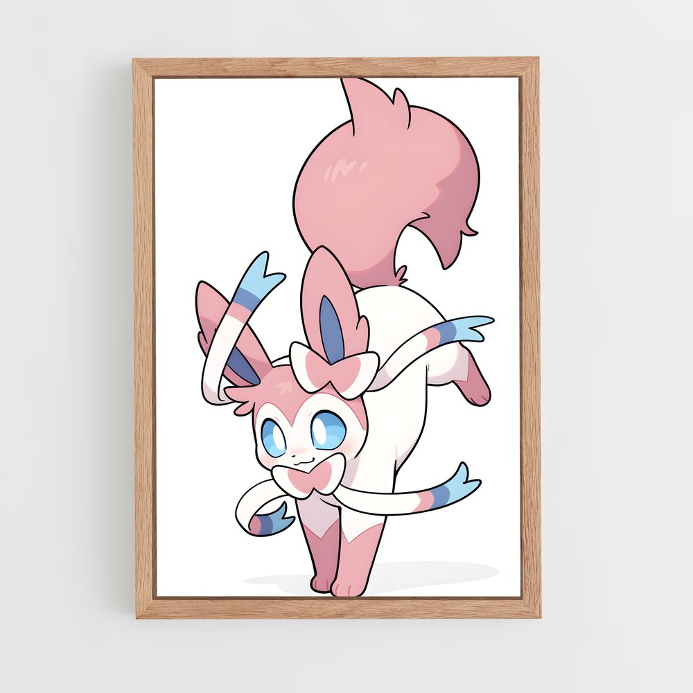ap-sylveon-5 cadre Bois clair