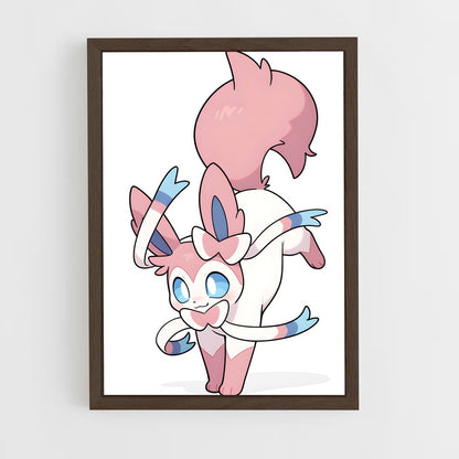 ap-sylveon-5 cadre Bois foncé