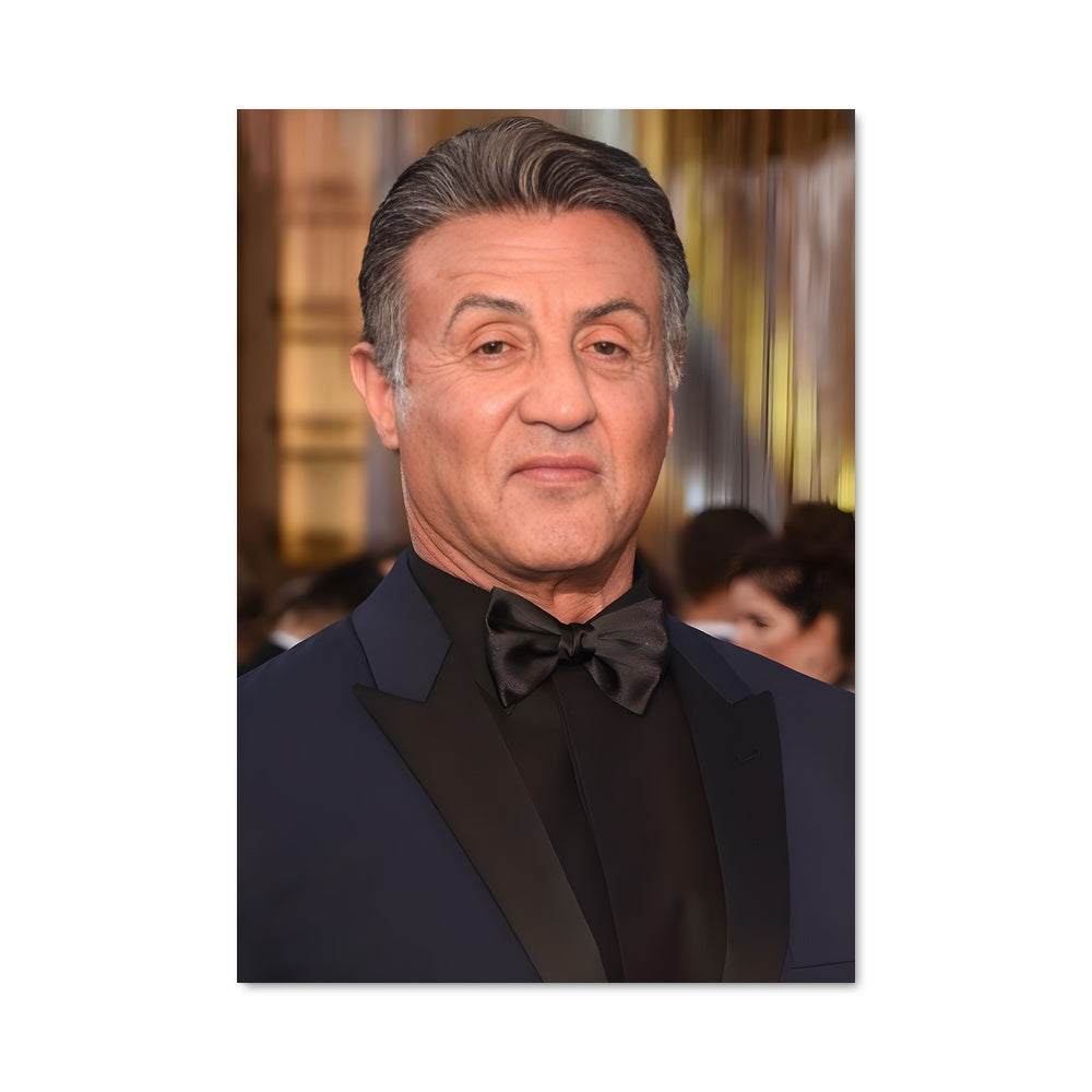 Poster Stallone aux Oscars