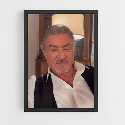 ap-sylvester stallone-10 cadre Noir