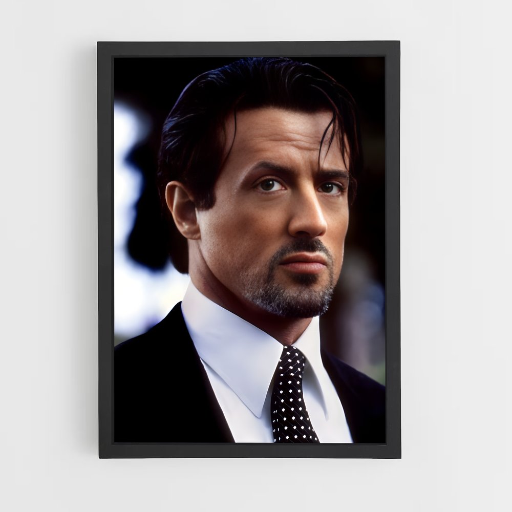 ap-sylvester stallone-3 cadre Noir
