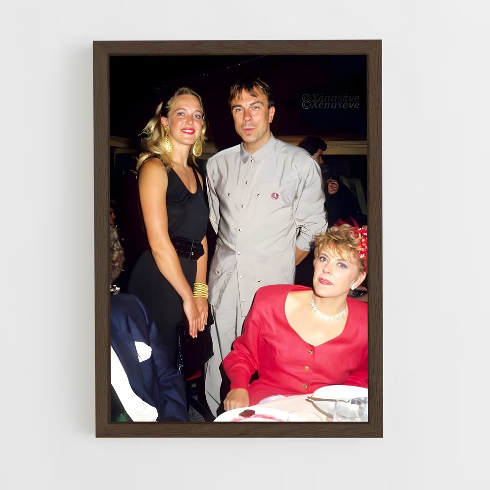 ap-sylvie joly-2 cadre Bois foncé
