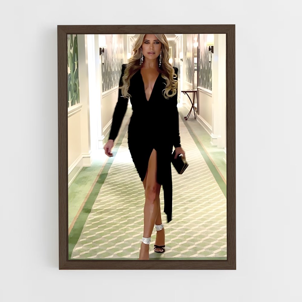 ap-sylvie meis-7 cadre Bois foncé