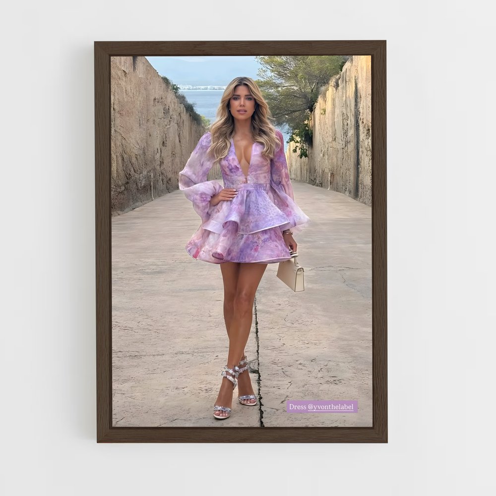 ap-sylvie meis-9 cadre Bois foncé