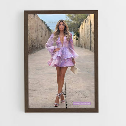 ap-sylvie meis-9 cadre Bois foncé
