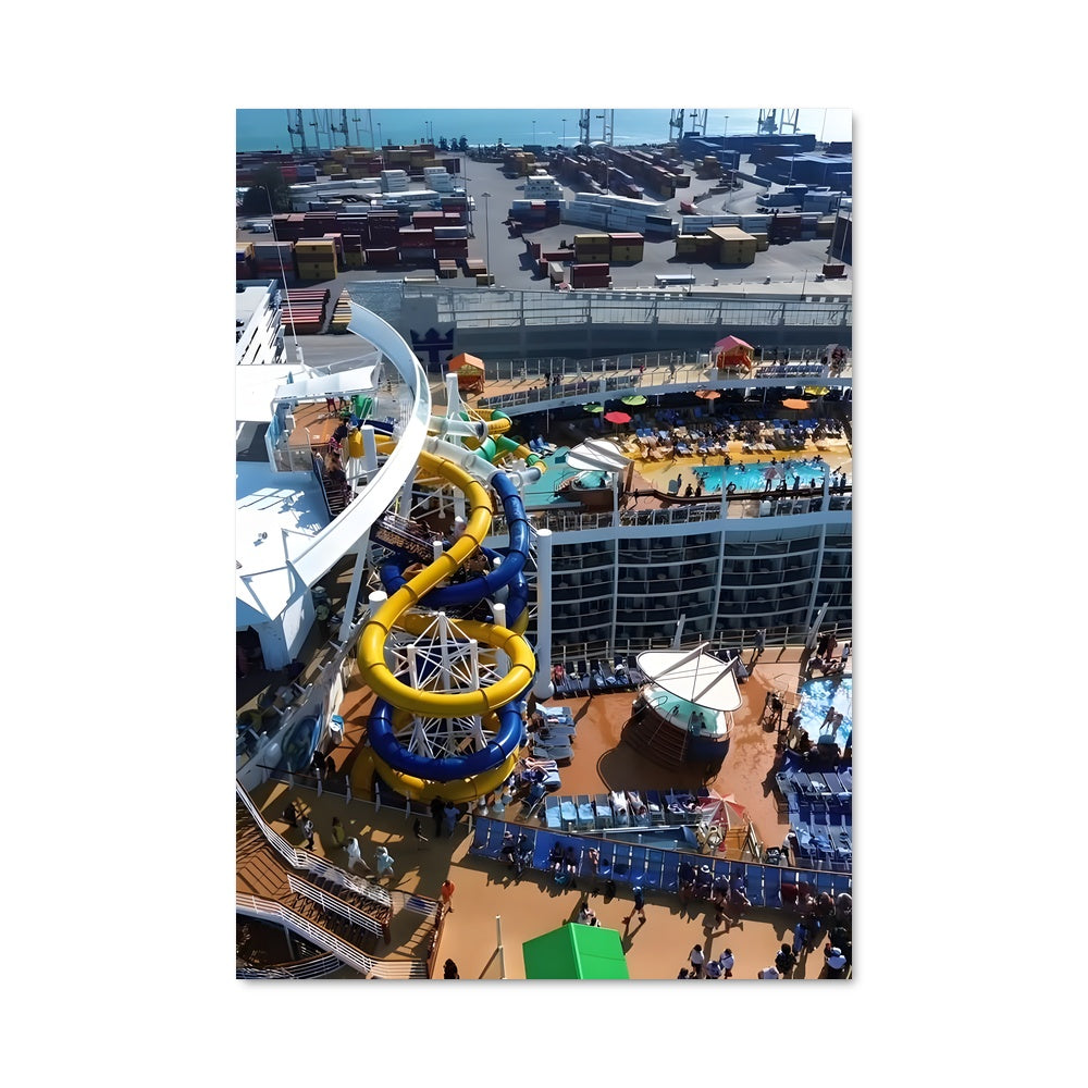 Poster Plongée au Paradis