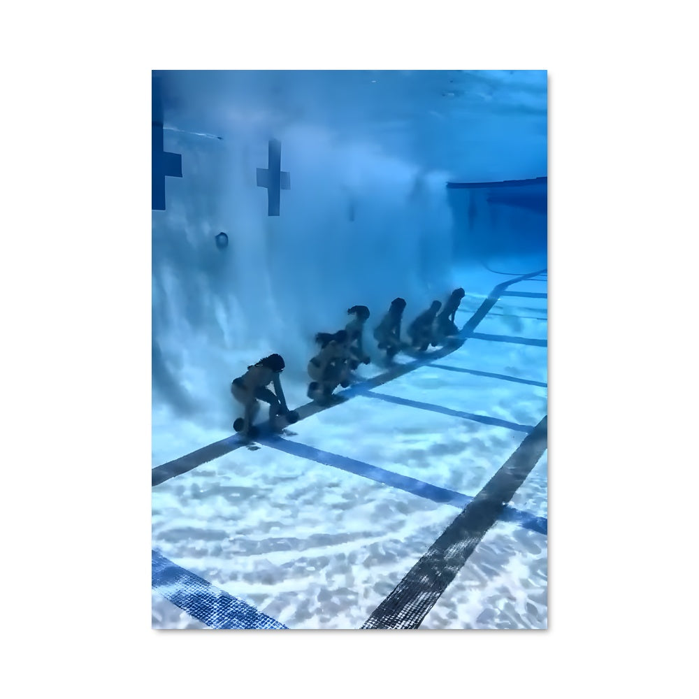 Poster Synchronized diving training 68222