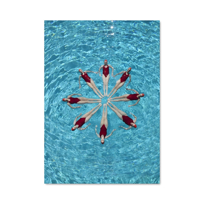 Poster Synchronized swimming 75369