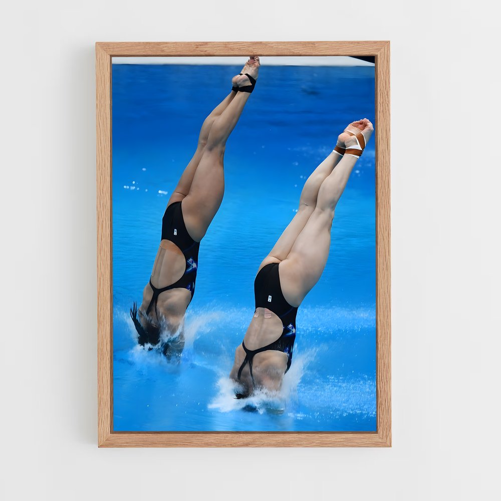 ap-synchronized diving-3 cadre Bois clair