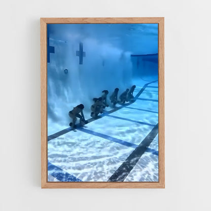 ap-synchronized diving training-3 cadre Bois clair