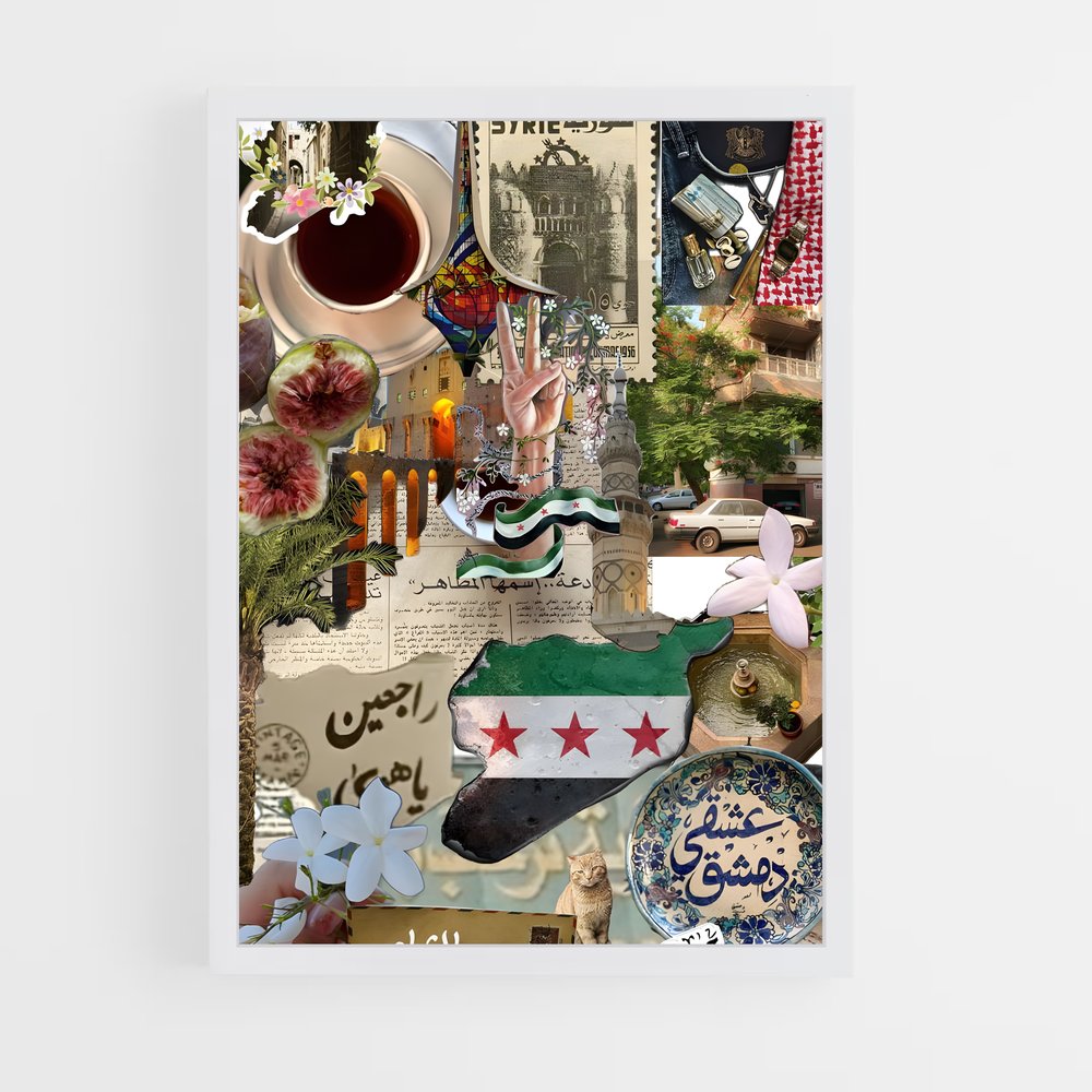 ap-syria flag-11 cadre Blanc