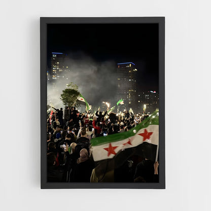 ap-syria flag-15 cadre Noir