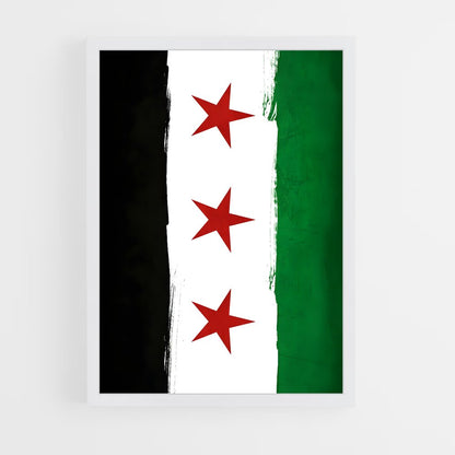 ap-syria flag-6 cadre Blanc