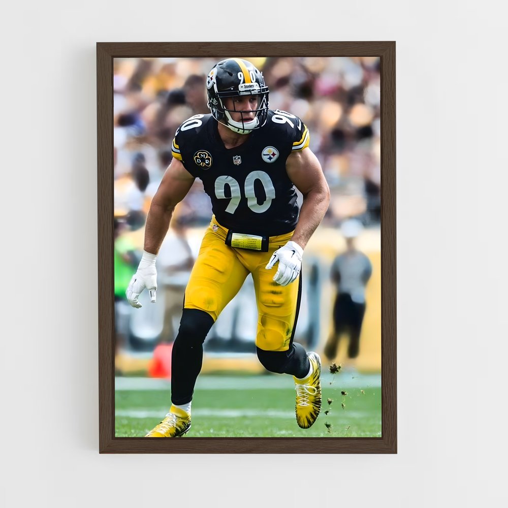 ap-t.j. watt-1 cadre Bois foncé