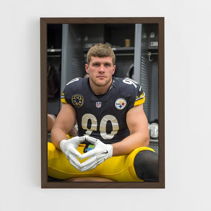 ap-t.j. watt-2 cadre Bois foncé