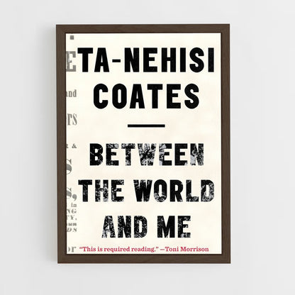 ap-ta nehisi coates-4 cadre Bois foncé