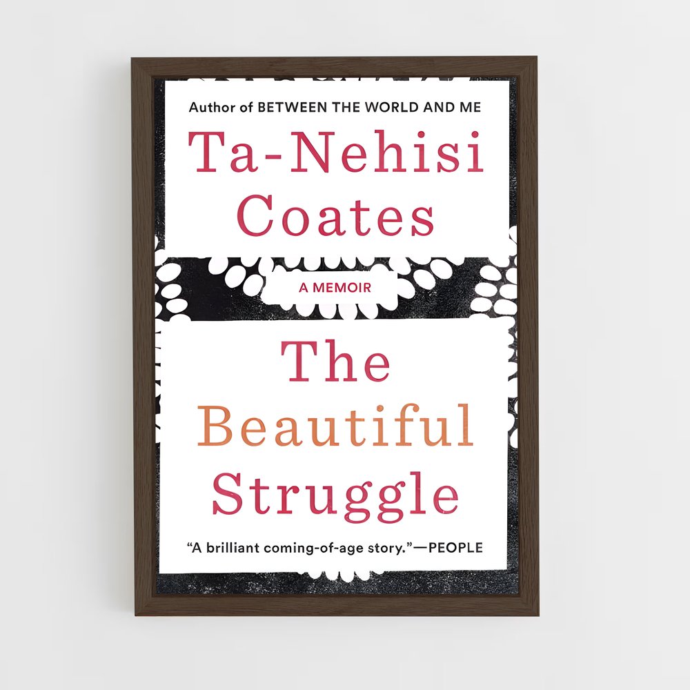 ap-ta nehisi coates-6 cadre Bois foncé
