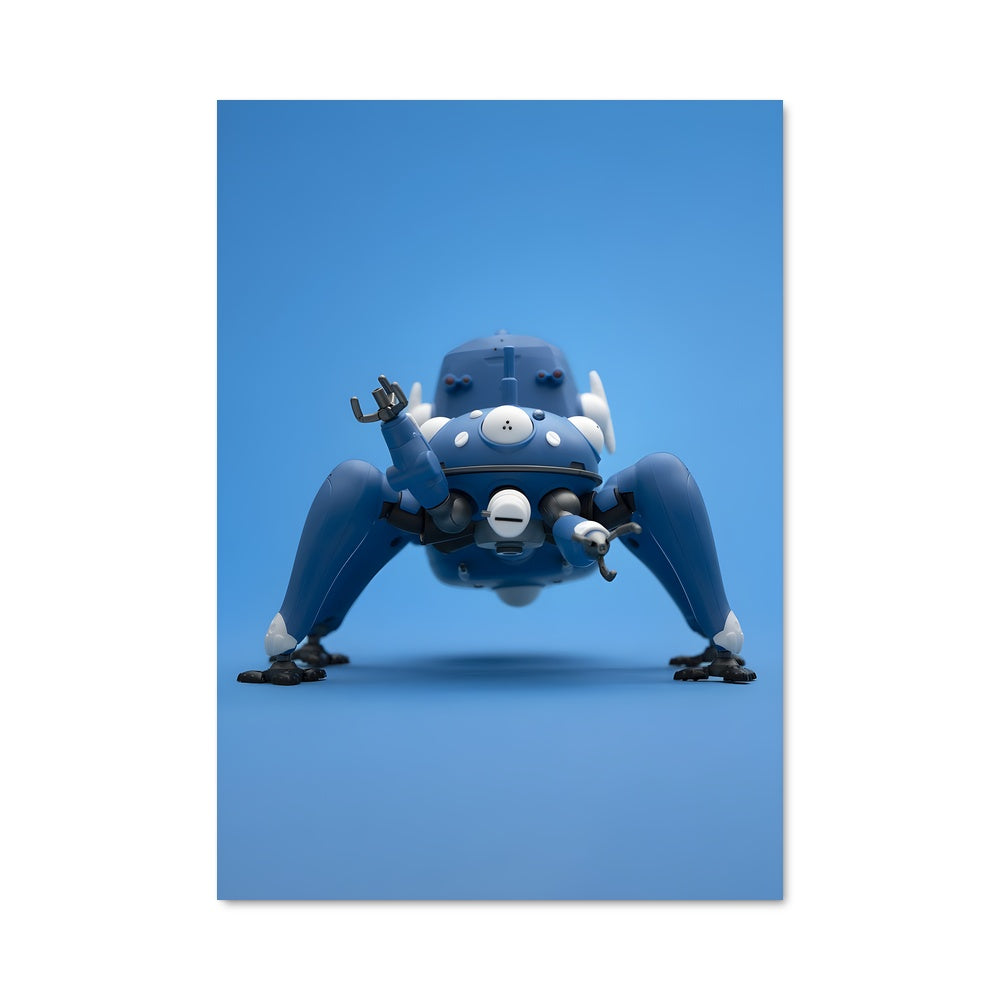 Poster Robot Bleu