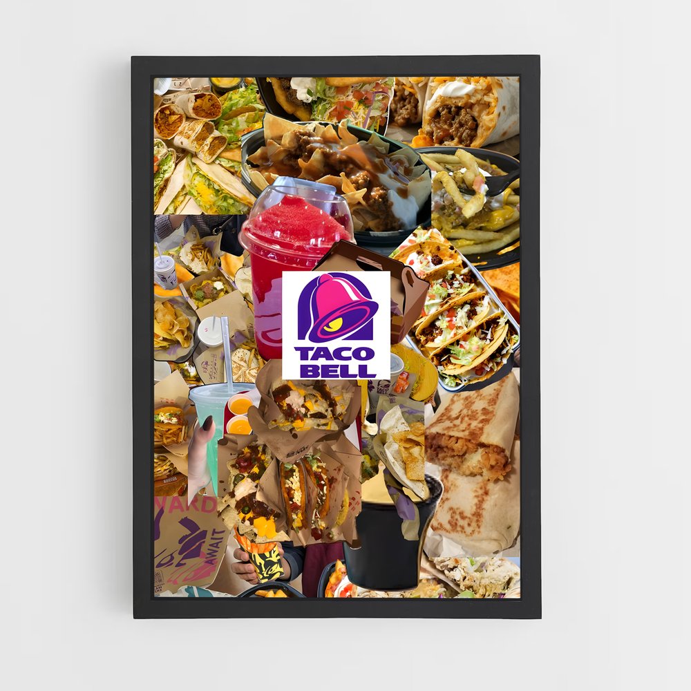 ap-taco bell-3 cadre Noir