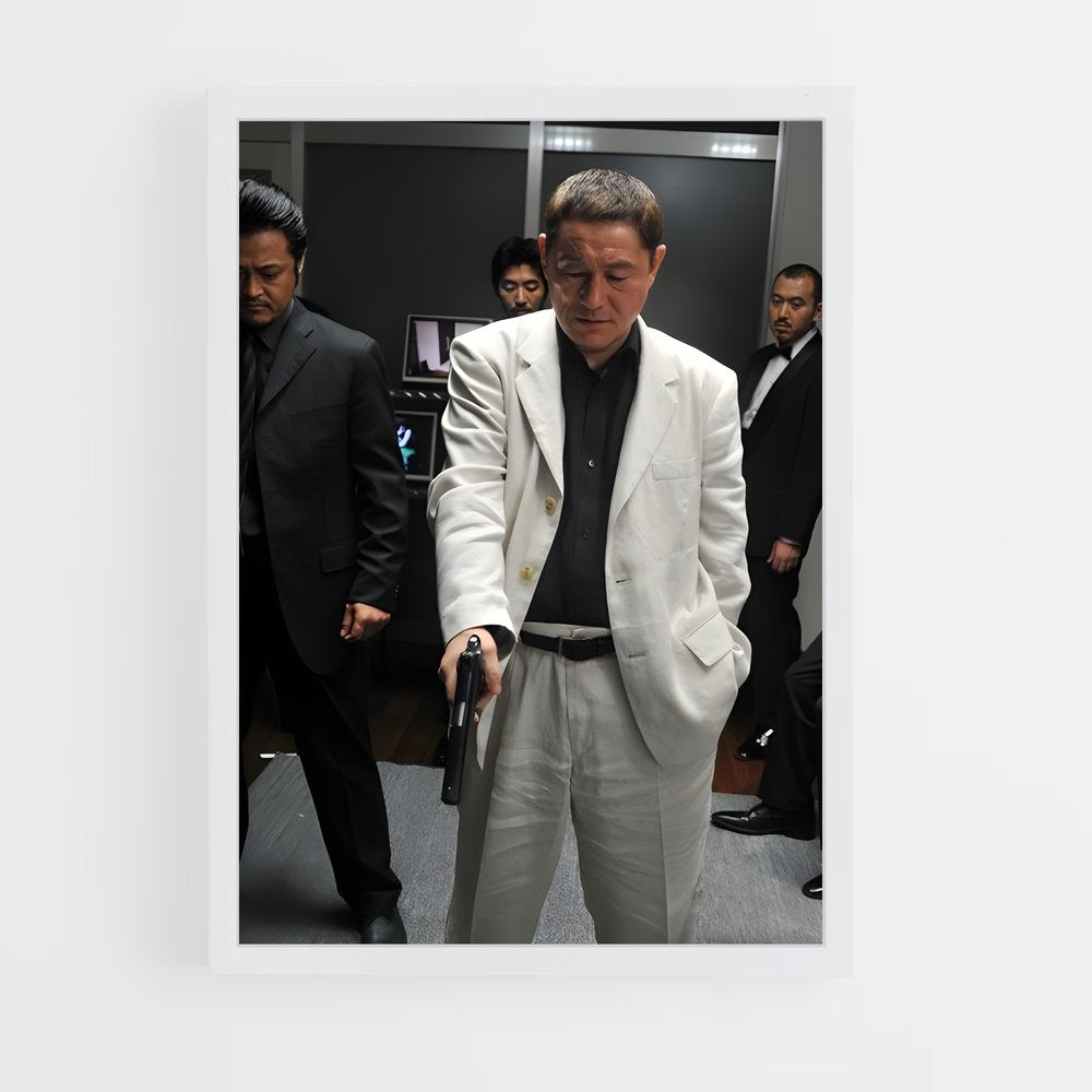ap-takeshi kitano-3 cadre Blanc