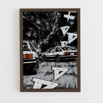 ap-takumi fujiwara-4 cadre Bois foncé