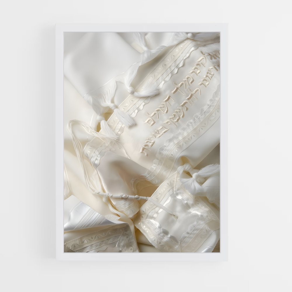 ap-tallit-1 cadre Blanc