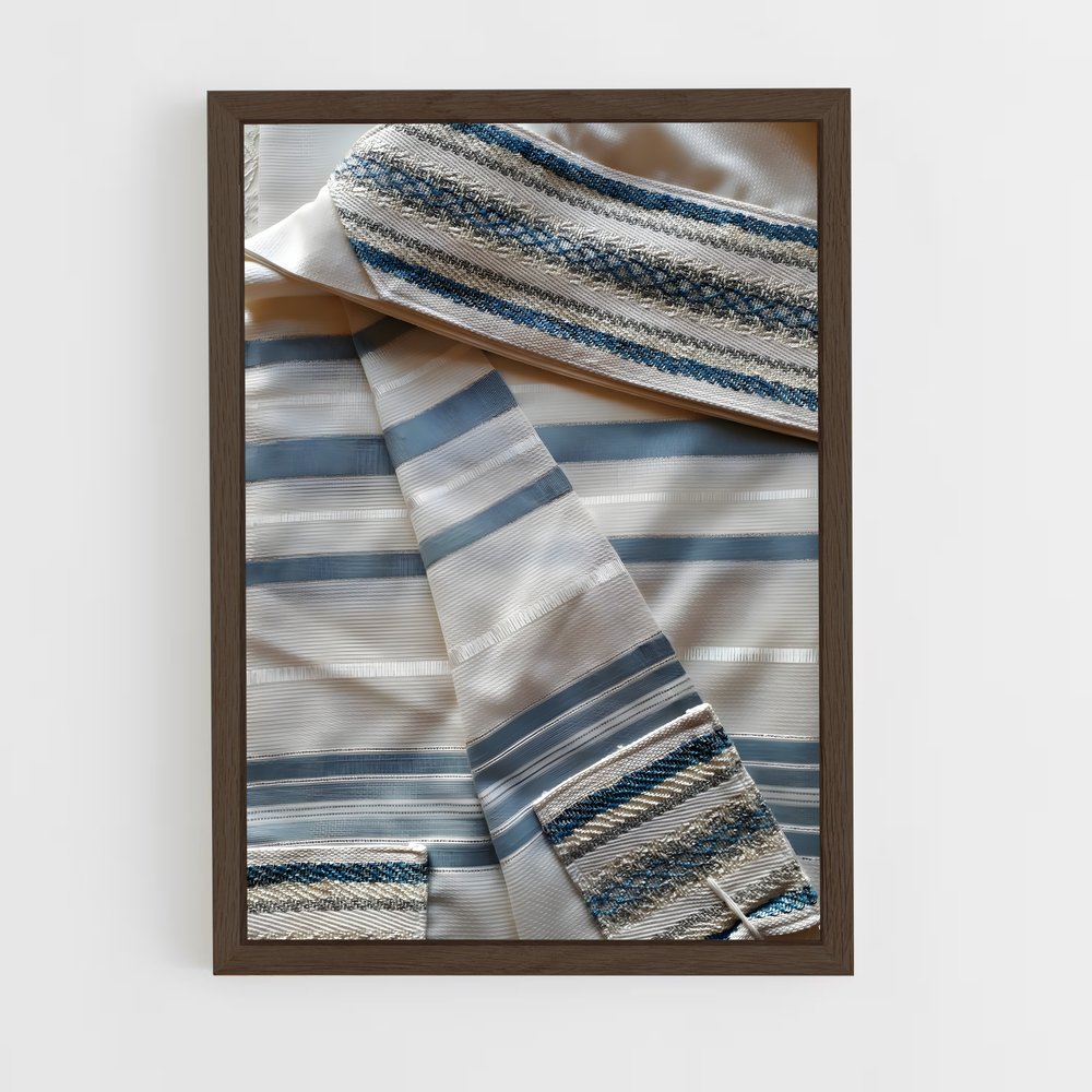 ap-tallit-4 cadre Bois foncé