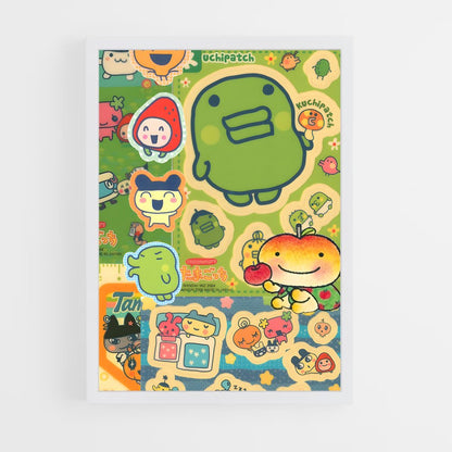 ap-tamagotchi-4 cadre Blanc